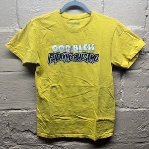 God Bless F*cking Awesome T Shirt